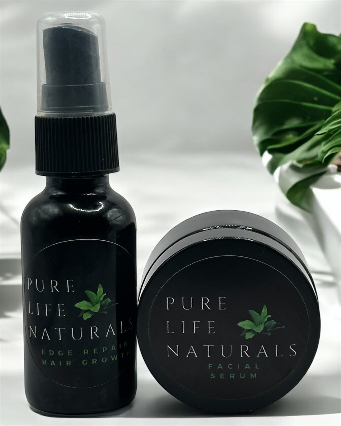 Facial Serum & Hair Growth Spray Combo- 1 ounce each